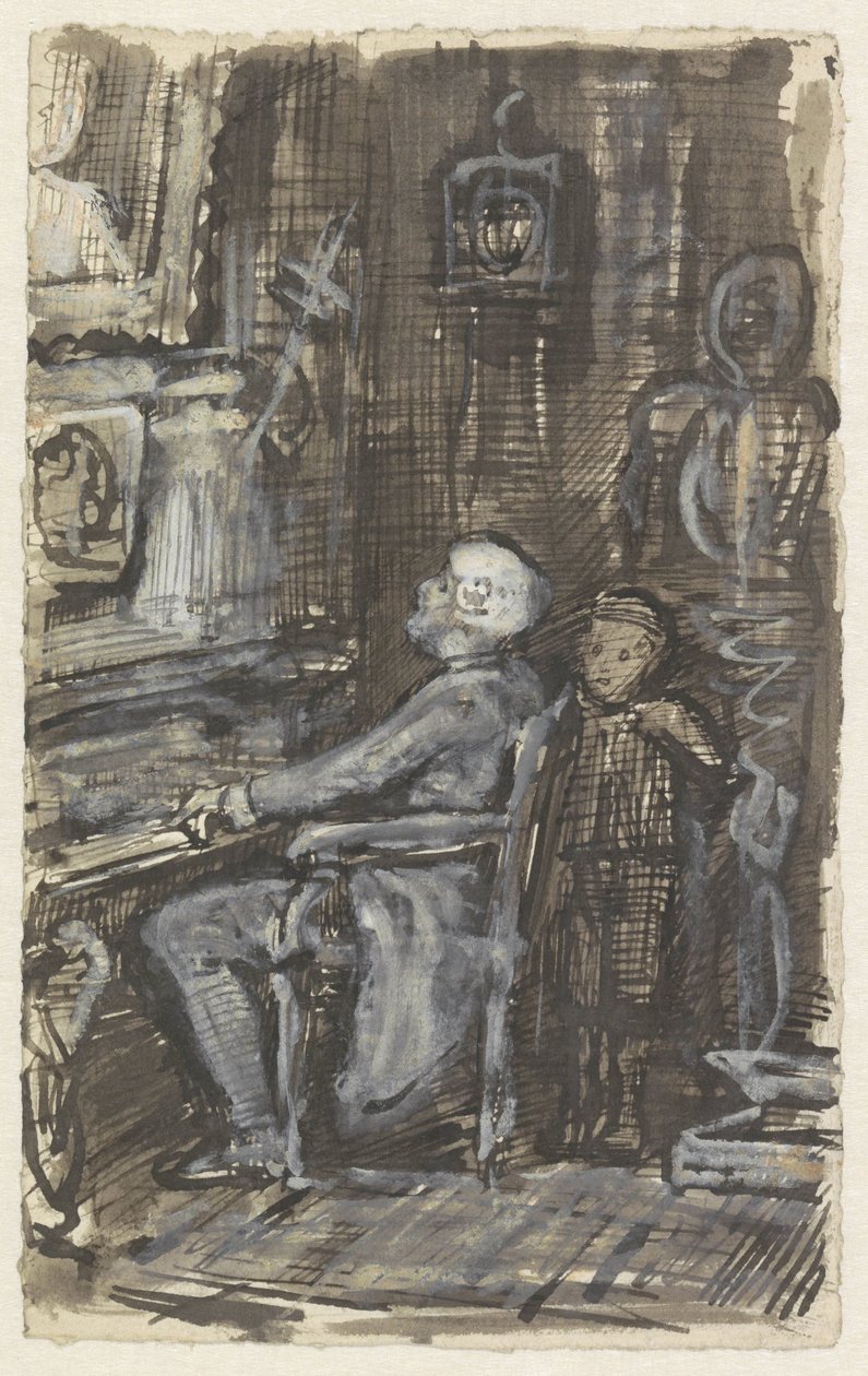 Organist door Jan Veth