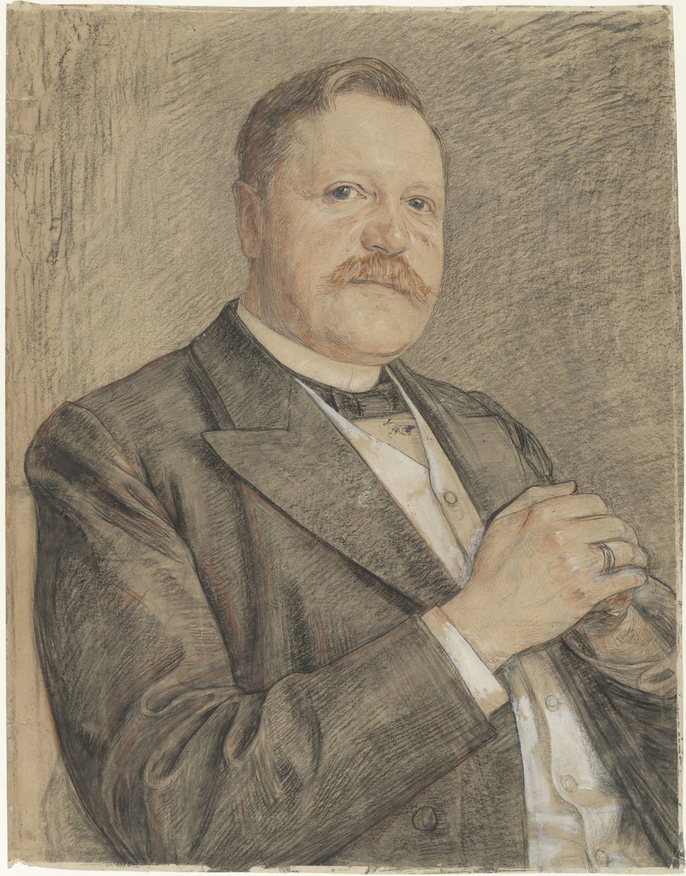Portret van R.P.J. Tutein Nolthenius door Jan Veth