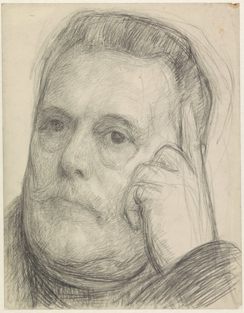 Portret van een heer door Jan Veth