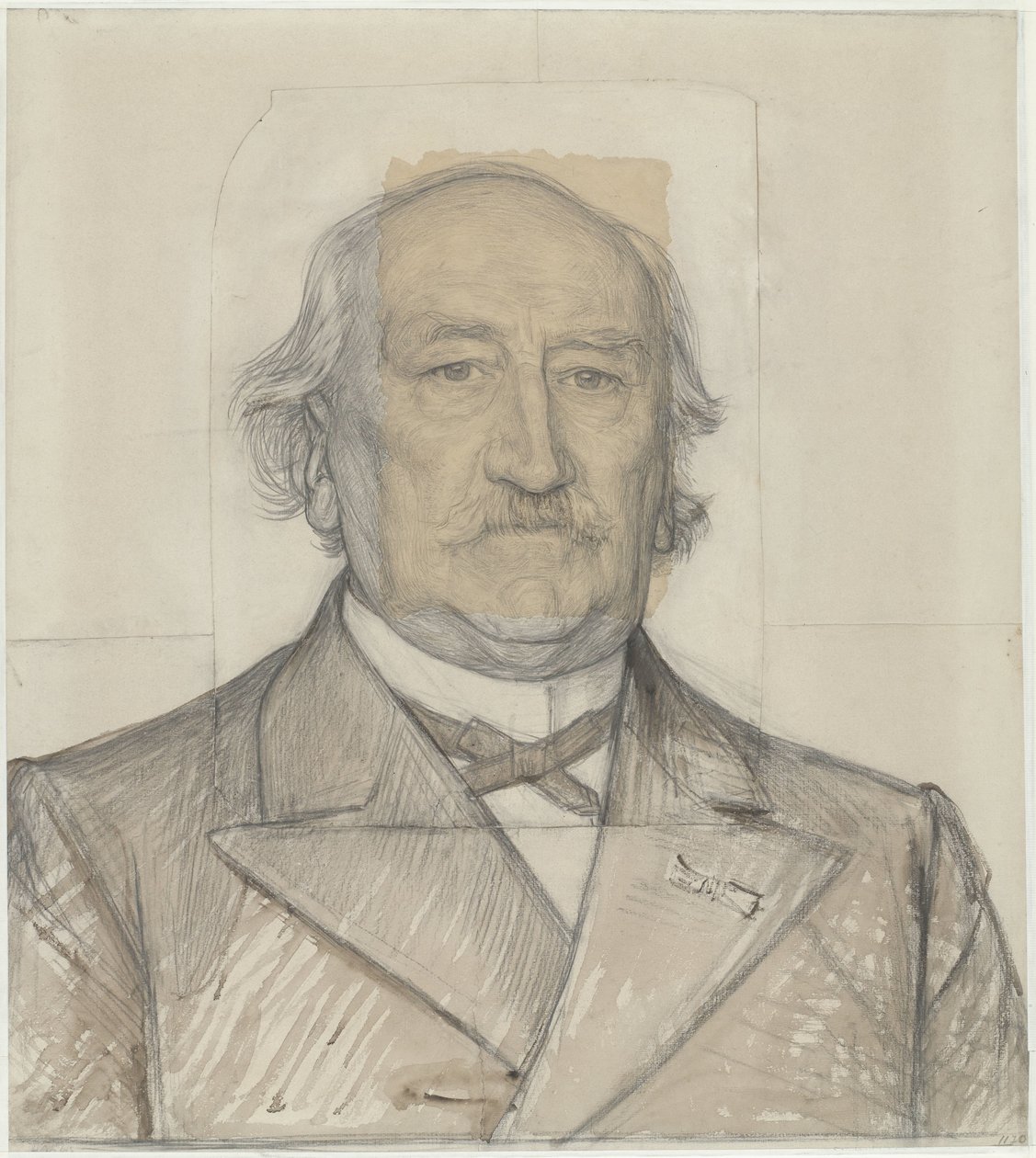 Portret van prof. dr. H.A. Kooyker door Jan Veth