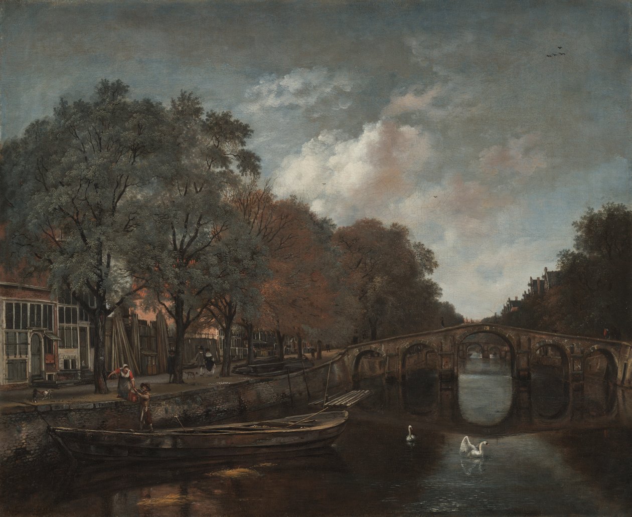 Herengracht, Amsterdam door Jan Wijnants