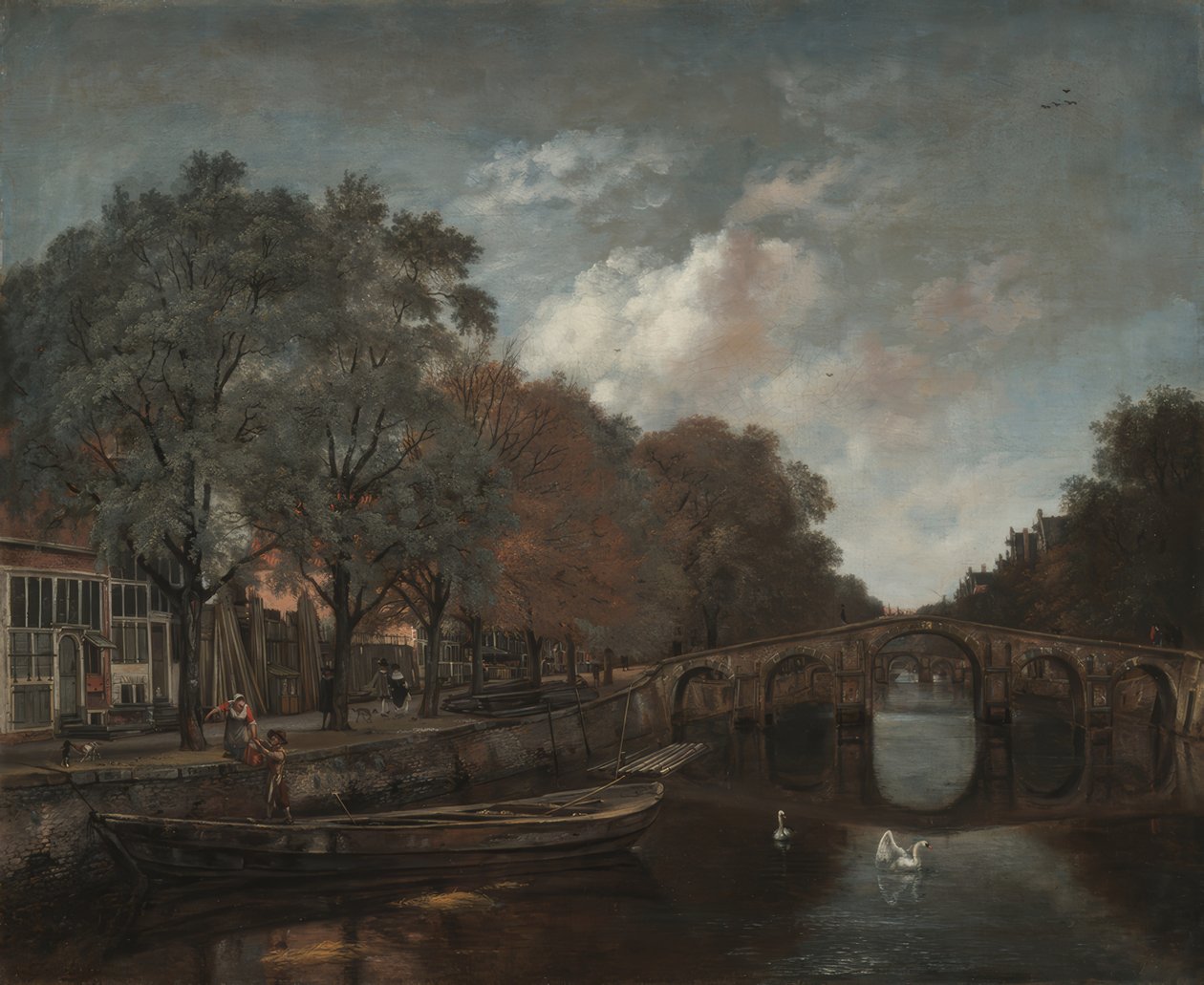 Herengracht, Amsterdam door Jan Wijnants