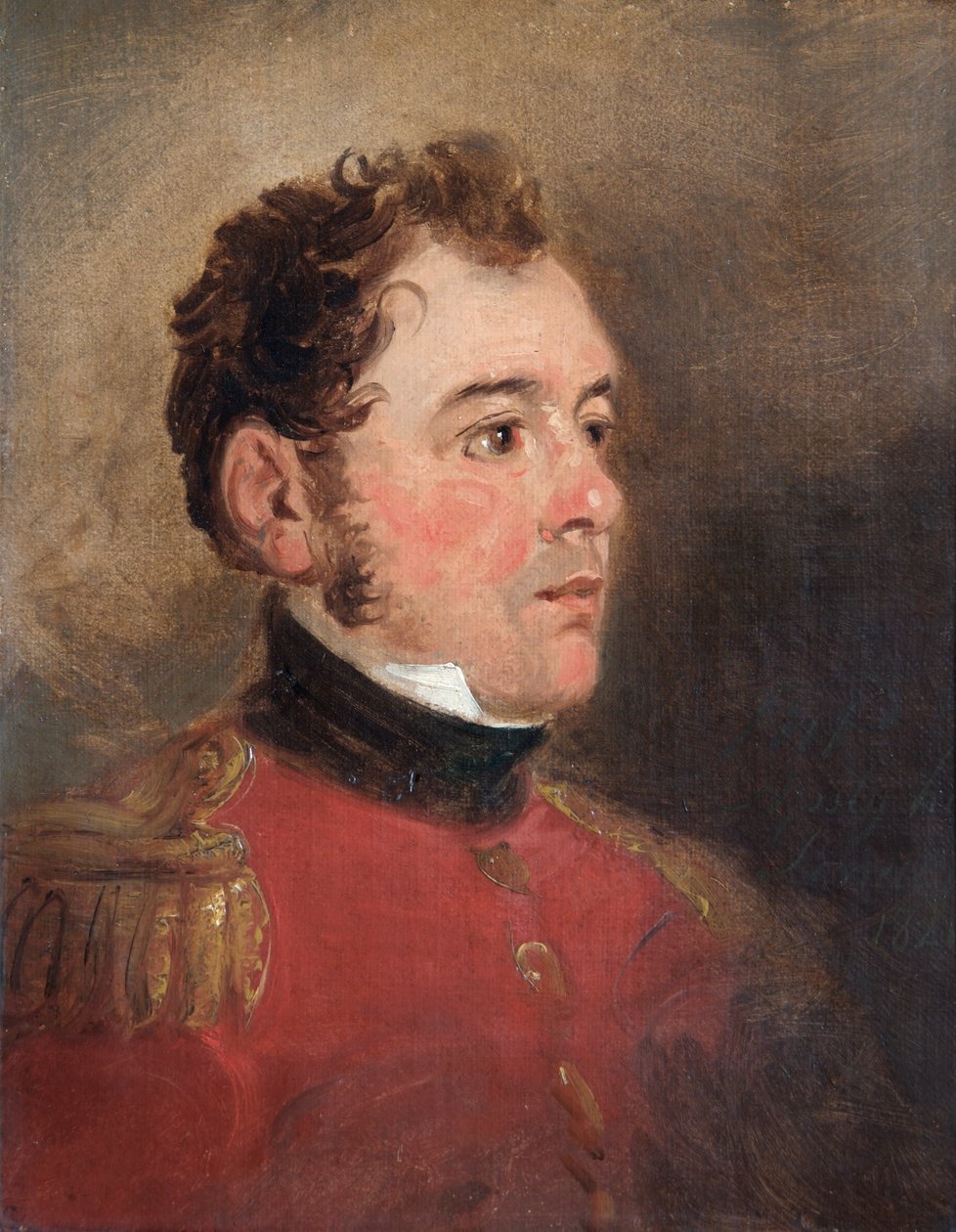 Generaal Sir James Shaw Kennedy door Jan Willem Pieneman