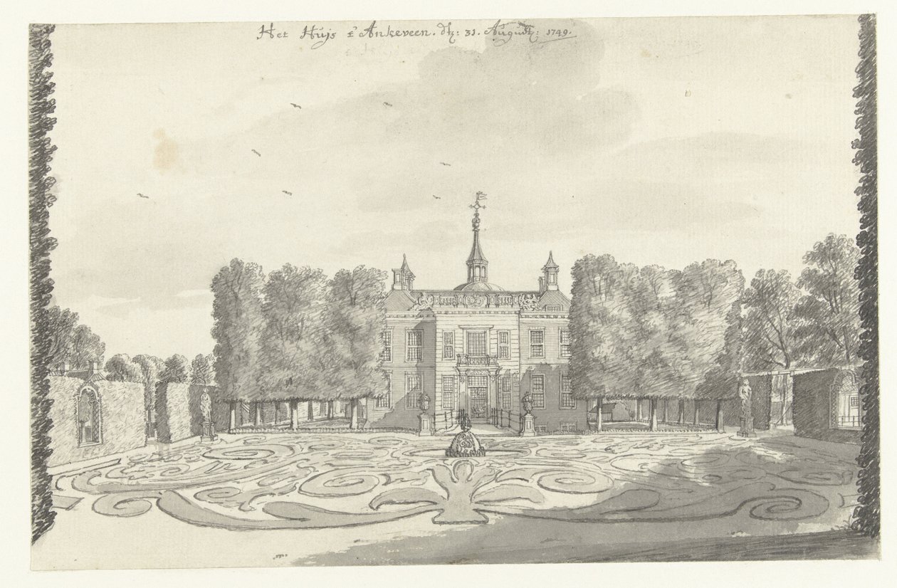 Het Huis te Ankeveen door Jan de Beijer