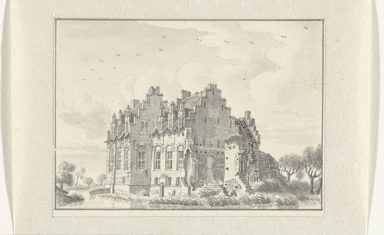 Het Huis te Nijeveld door Jan de Beijer