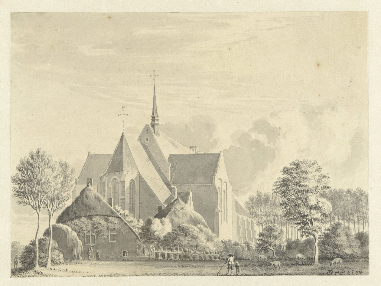 Kerk van Someren door Jan de Beijer