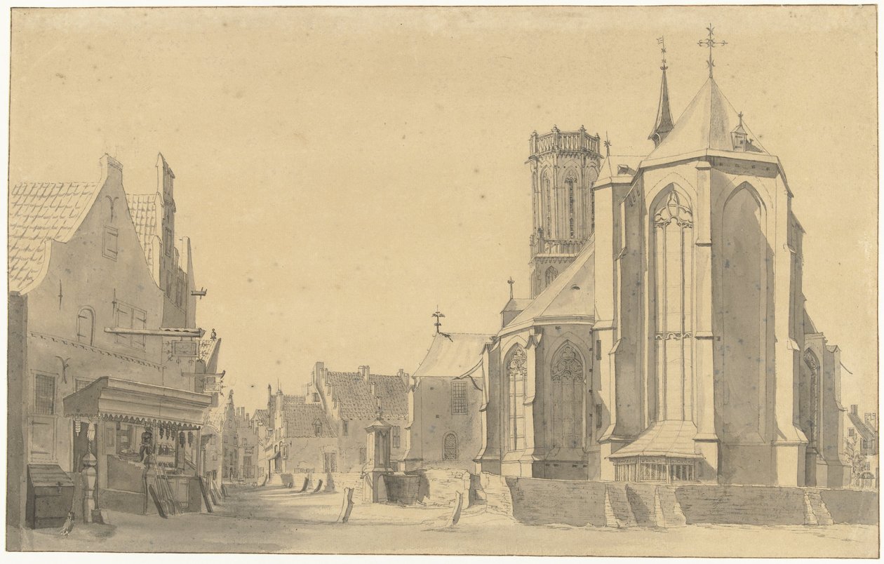 Sint-Aldegondekerk te Emmerik door Jan de Beijer