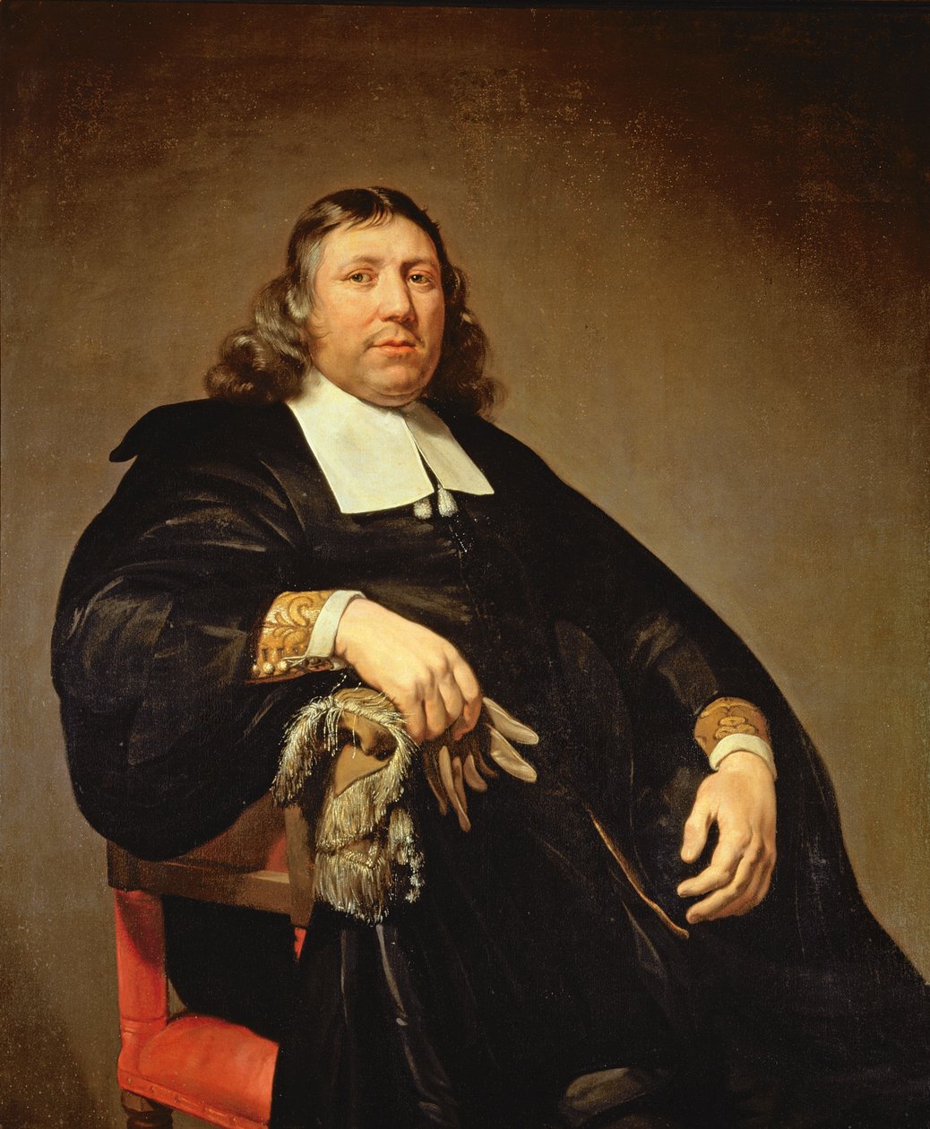 Portret van Dammas Guldewagen, c.1657 door Jan de Bray