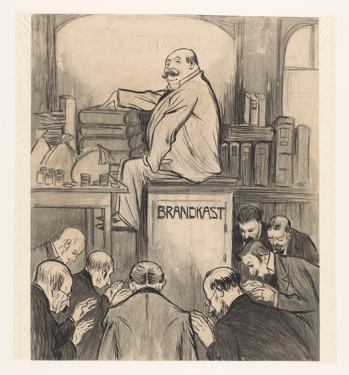 Brandkast door Jan de Waardt