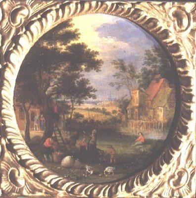 Appels plukken door Jan the Elder Brueghel
