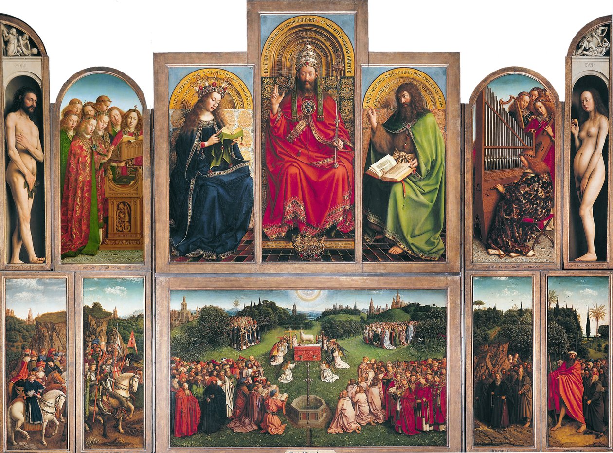 Het Lam Gods door Jan van Eyck