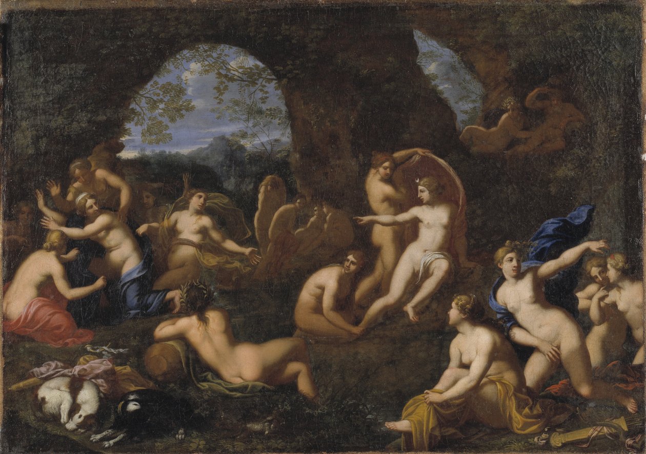 Diana en Callisto door Jan van Haensbergen