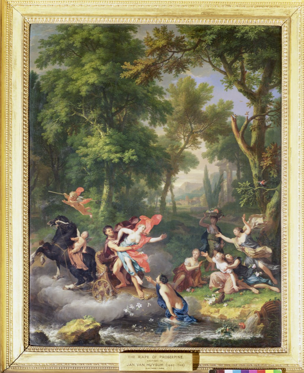De verkrachting van Proserpina door Jan van Huysum