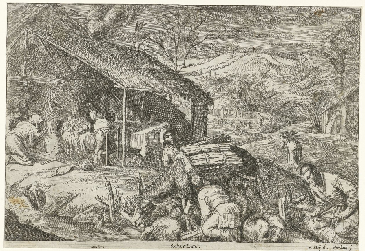 Winter door Jan van Ossenbeeck