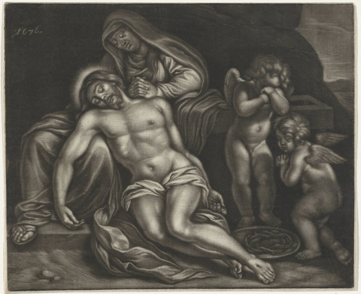 Pièta door Jan van Somer