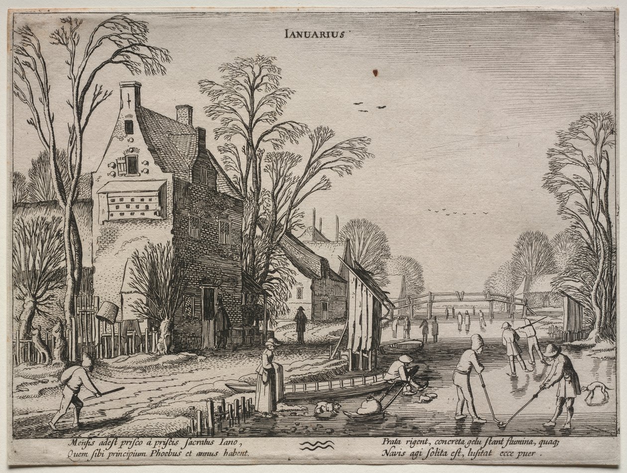 De Twaalf Maanden: Januari door Jan van de Velde II