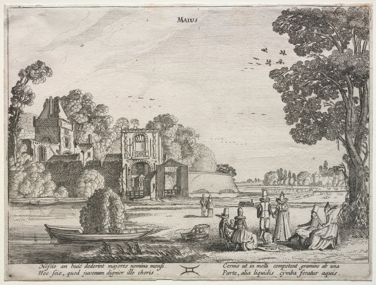 De Twaalf Maanden: Mei door Jan van de Velde II