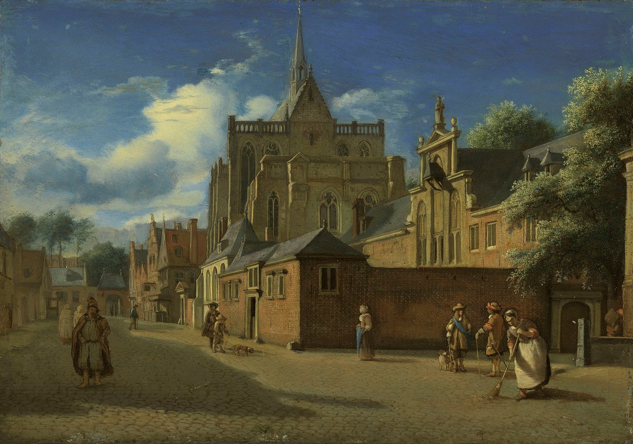 De Dom en Domhof, Keulen door Jan van der Heyden