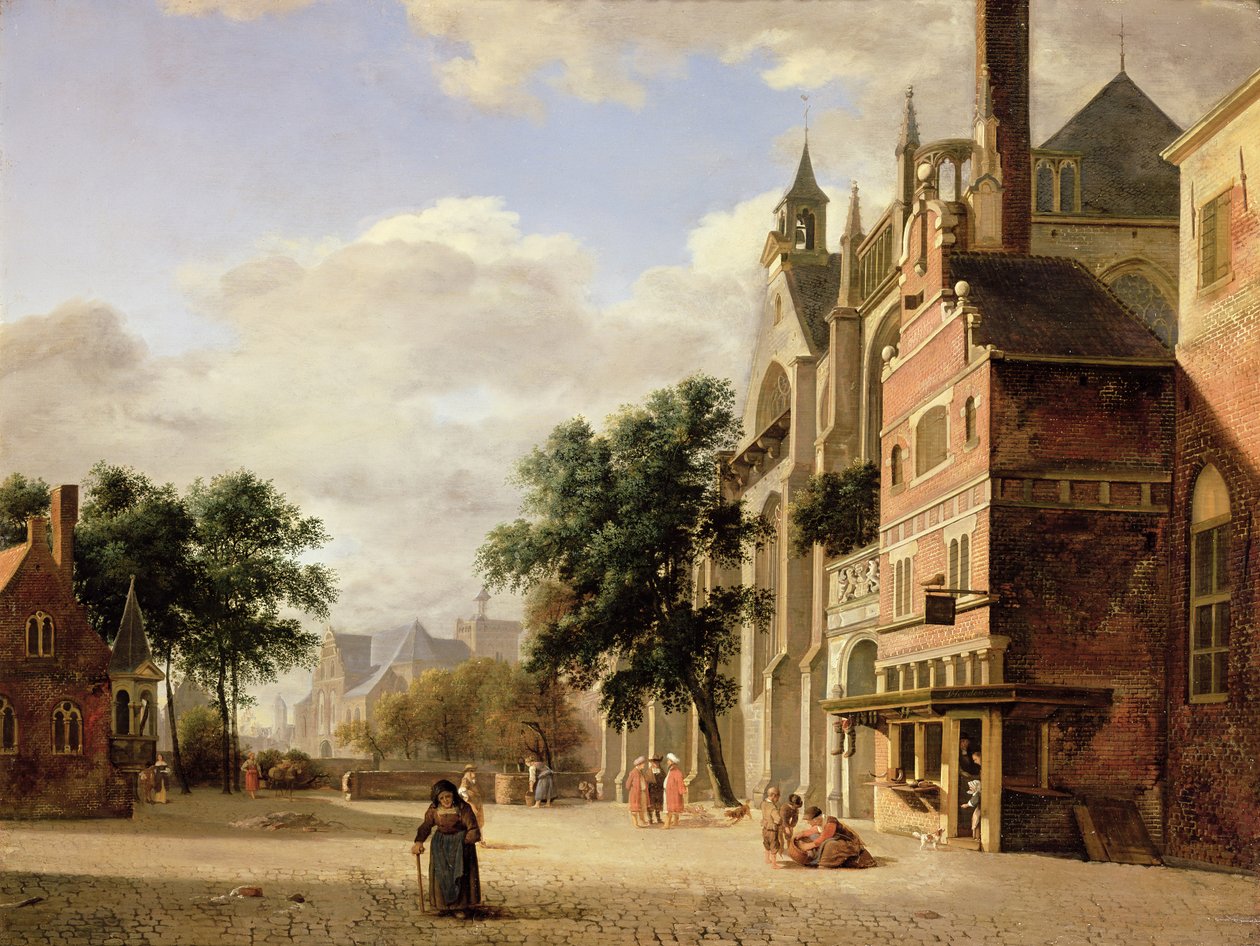 Onbekend schilderij door Jan van der Heyden