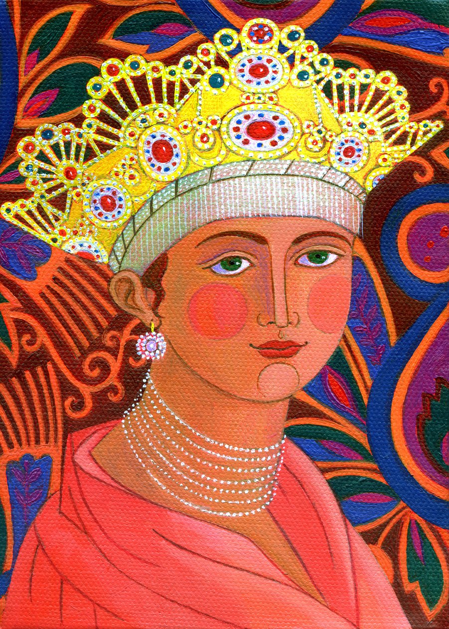 Russische prinses, 2011 door Jane Tattersfield