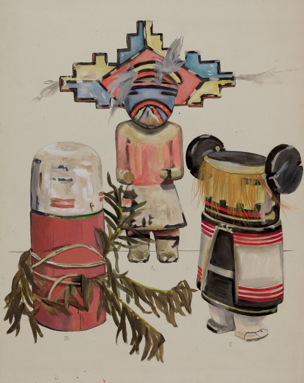 Kachina Pop door Jane Iverson