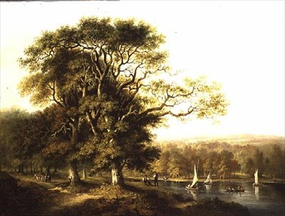 Uitzicht op de Forth, Stirling door Jane Nasmyth