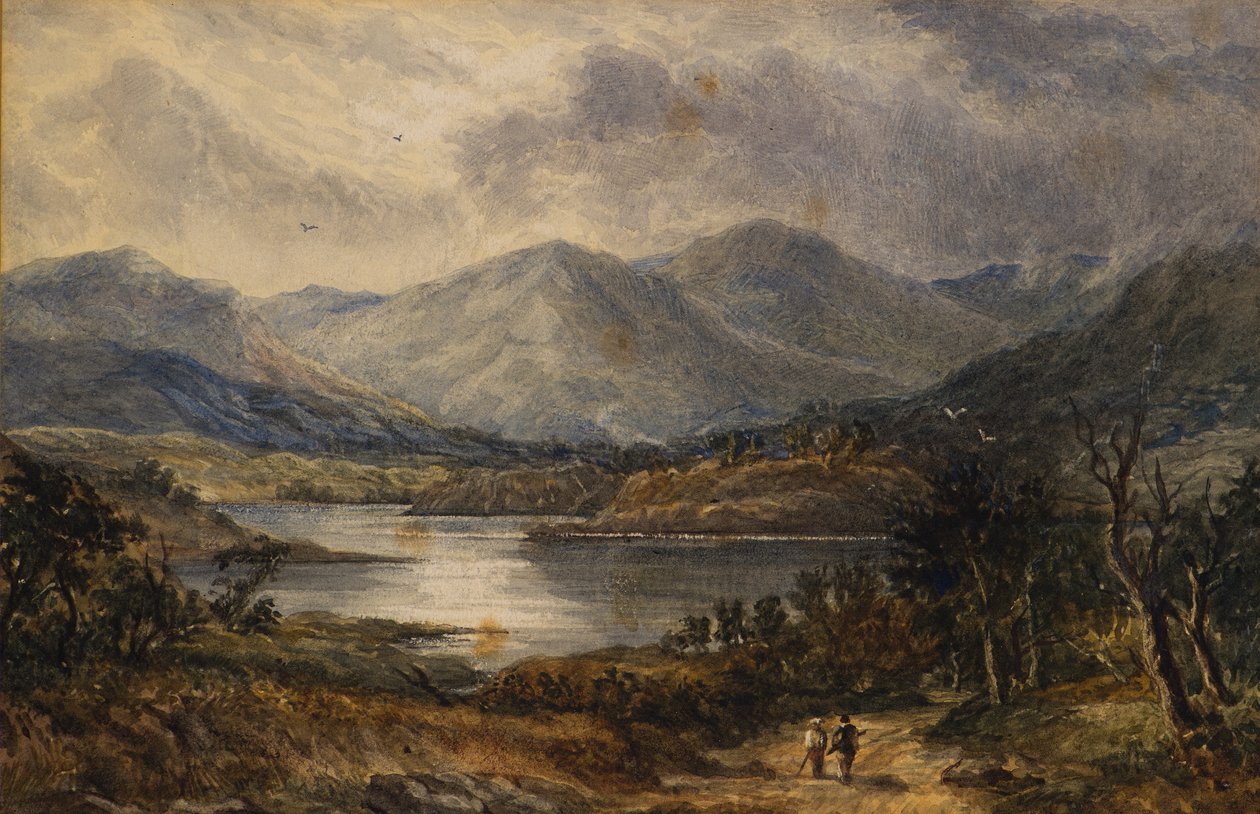 Meerlandschap door Jane Paxton Smieton