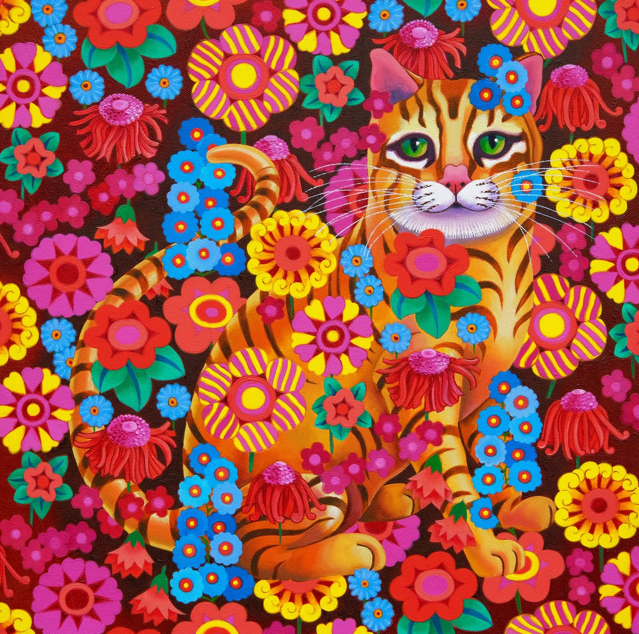 Kat door Jane Tattersfield