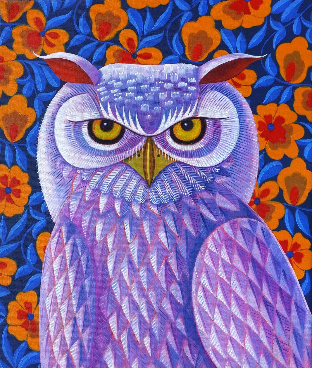 Sneeuwuil door Jane Tattersfield
