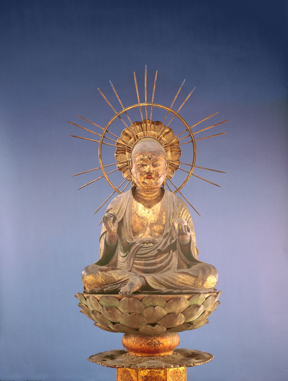Jizo Bosatsu (Ksitigarbha), Kamakura periode (1185-1333), tweede helft van de 13e eeuw door Japanese School