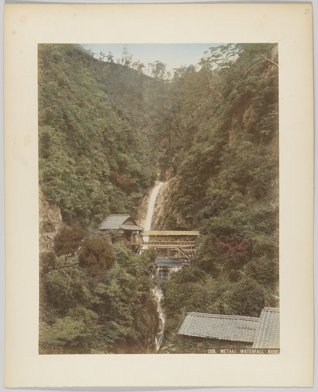 Metaki-waterval, Kobe, Japan door Japanese Photographer