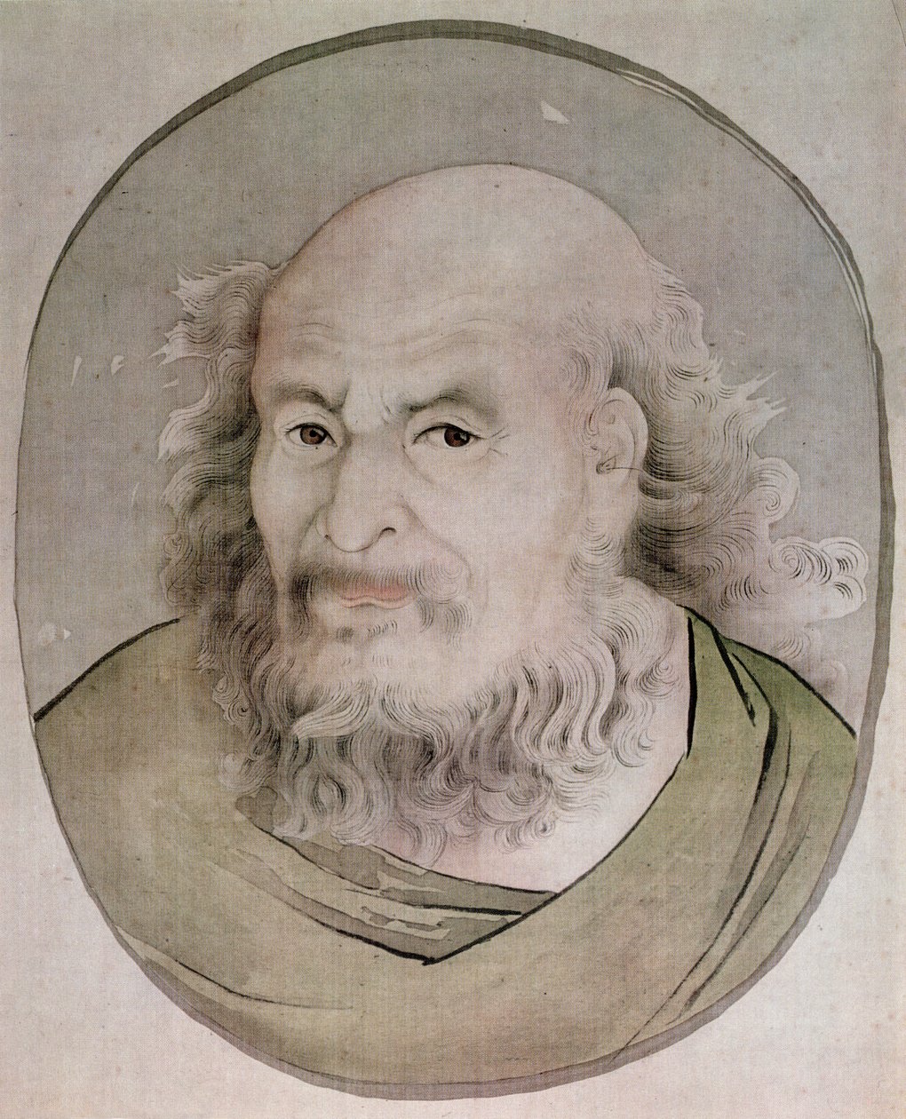Hippocrates (c.460-c.377 v.Chr.) door Japanese School