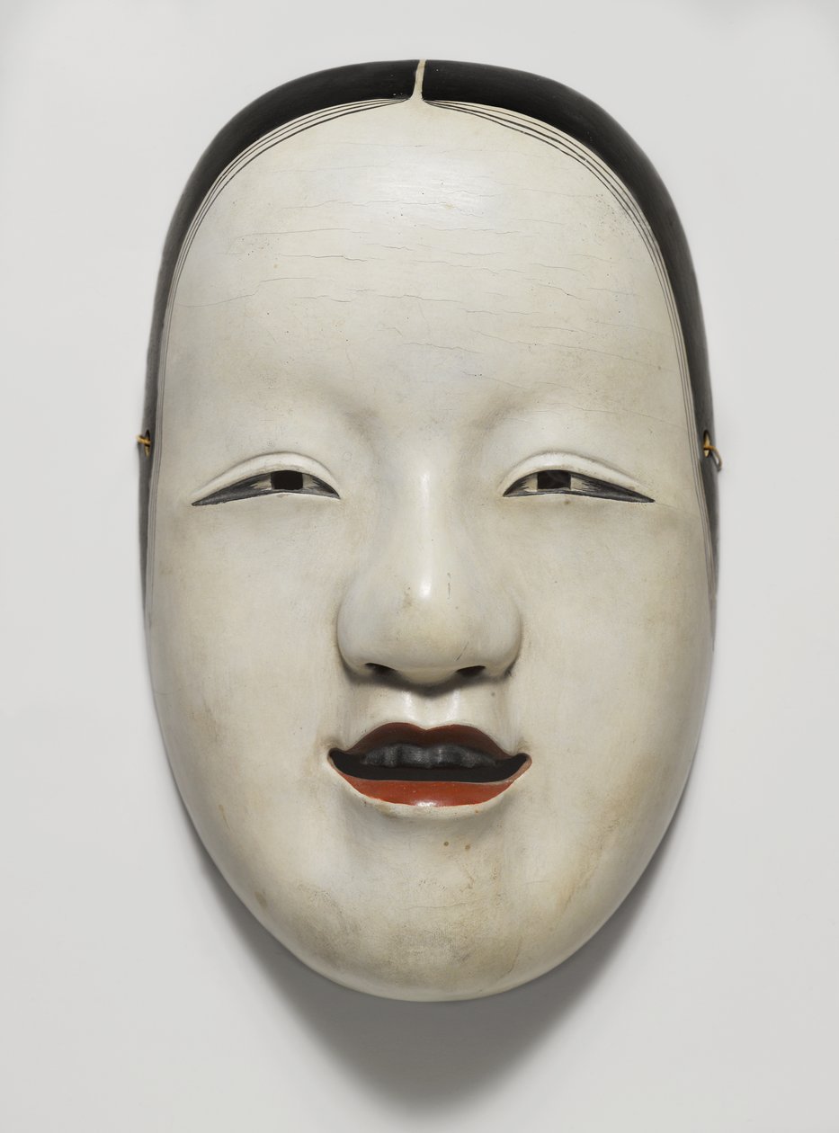 Noh-masker door Japanese School