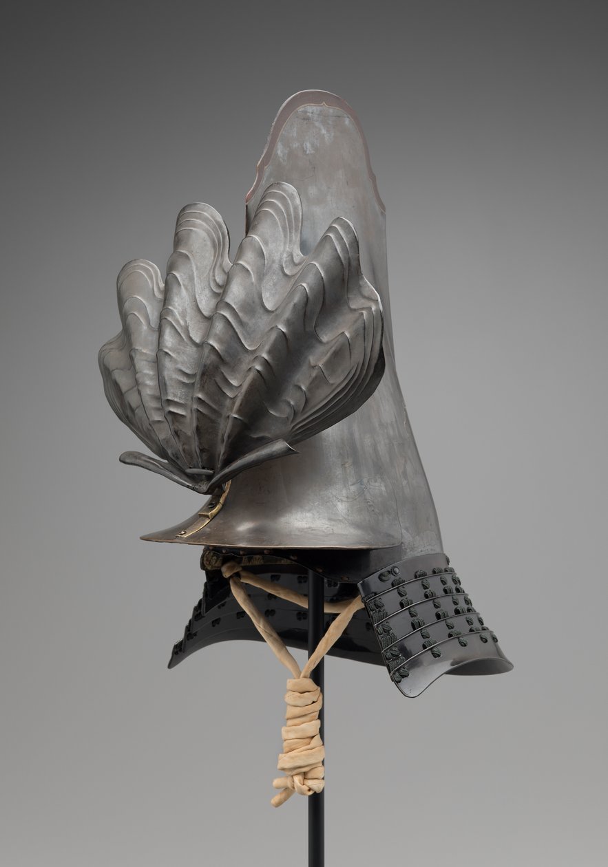 Samurai helm door Japanese School