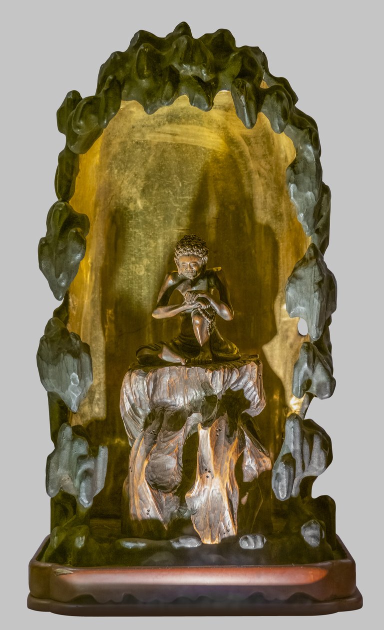 Shakyamuni asceet. Japan, Edo periode door Japanese School