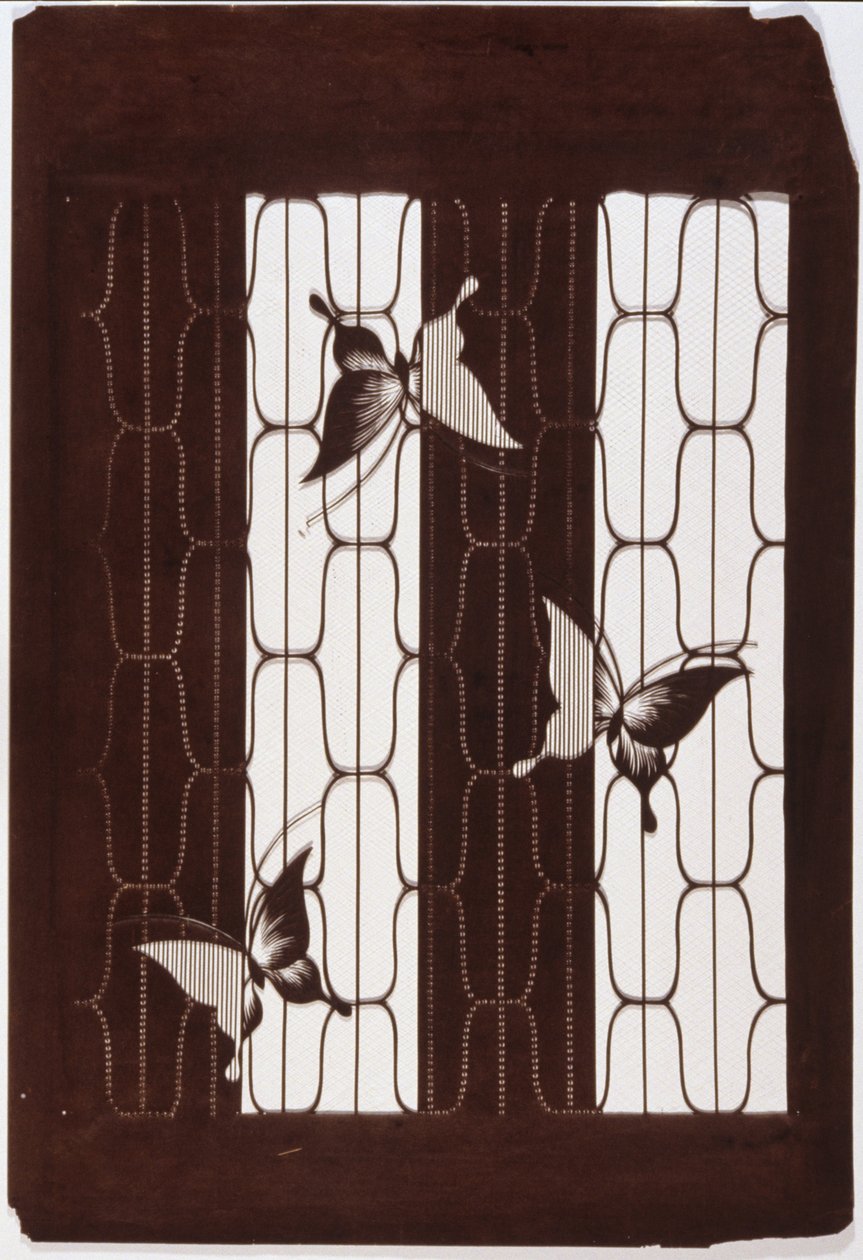 Stencil: Vlinders door Japanese School