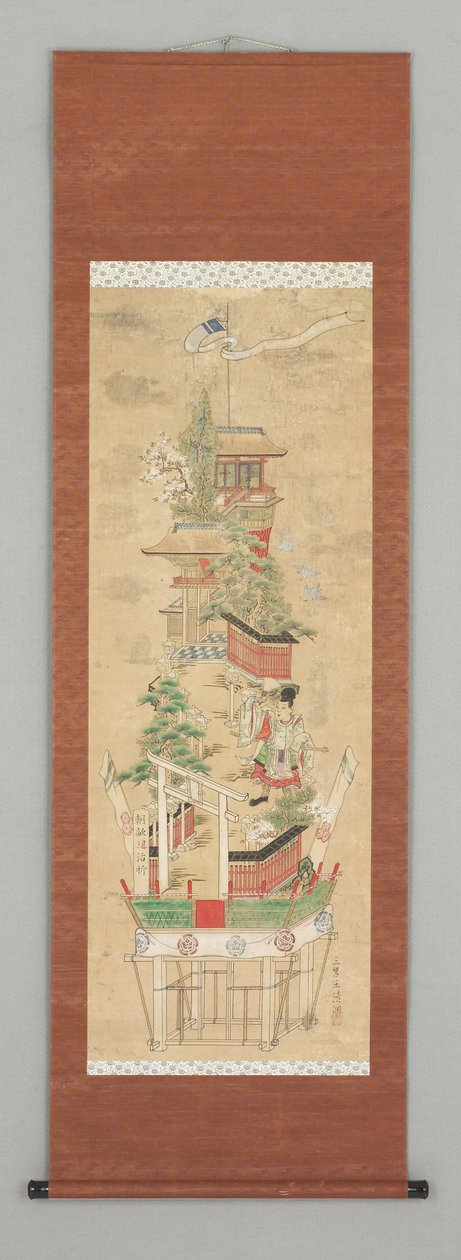 Ukiyoye Scène, begin 19e eeuw door Japanese School