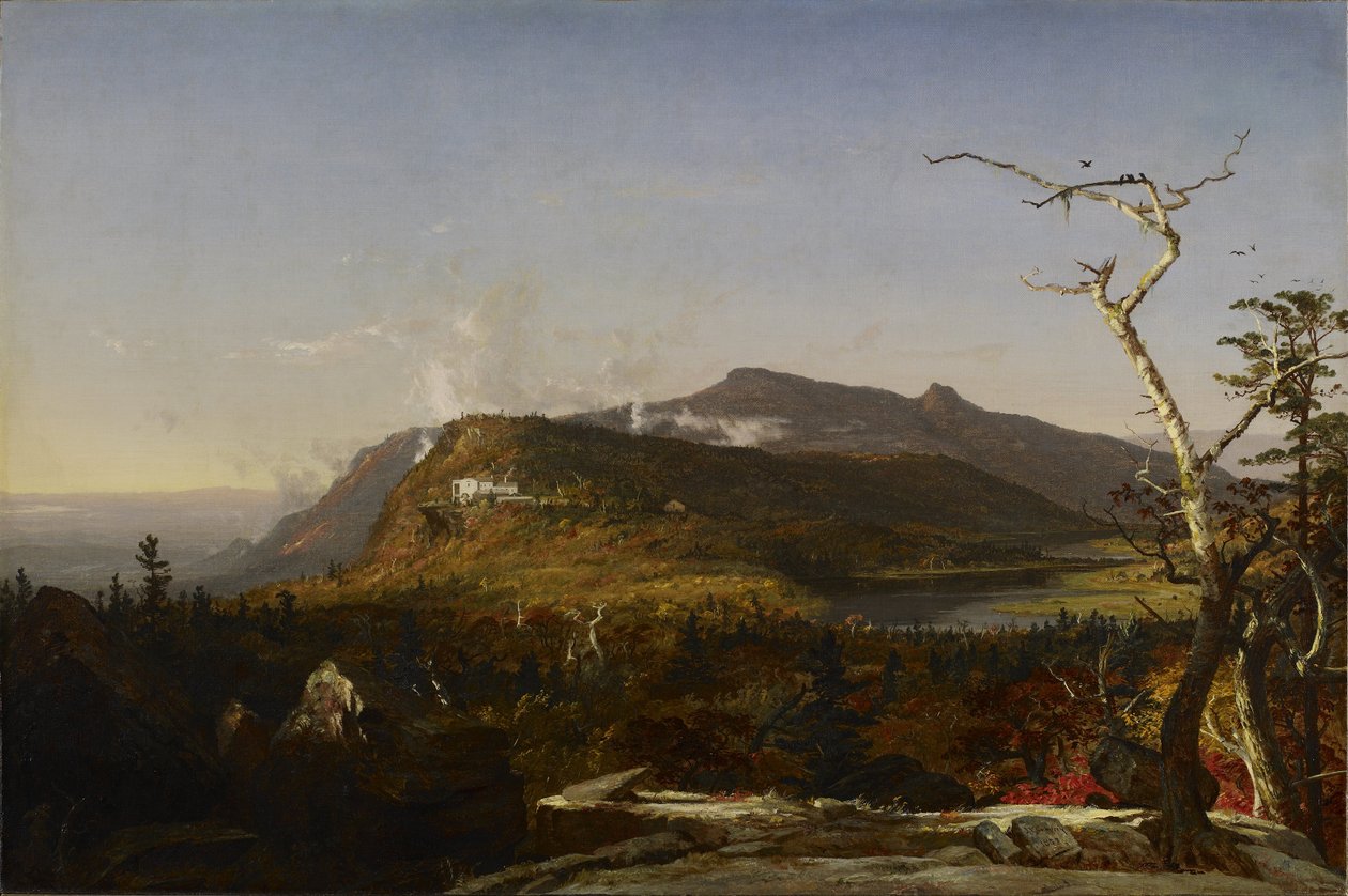 Catskill Mountain House door Jasper Francis Cropsey