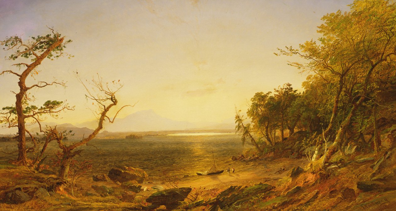 Lake George door Jasper Francis Cropsey