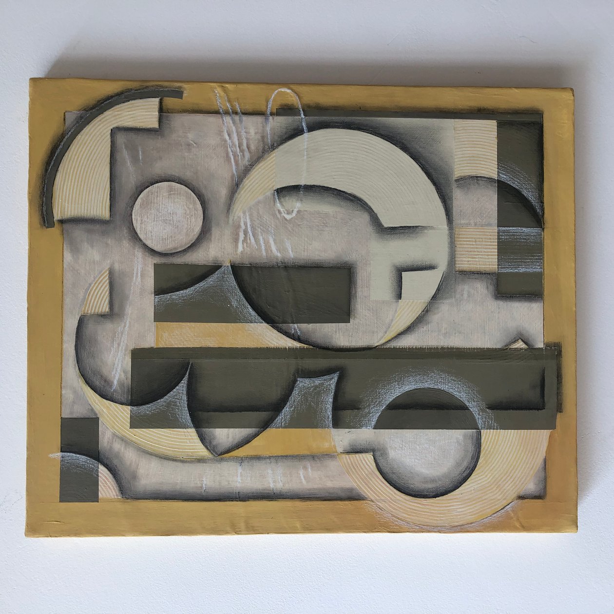 Uitlijning (schilderij) door Jasper Galloway