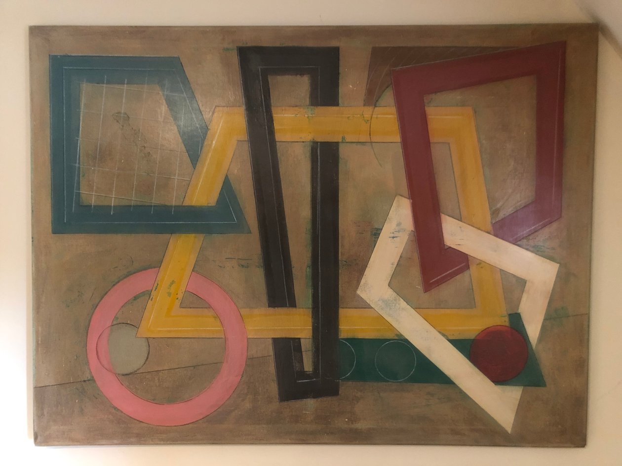 Kijk niet achterom (schilderij) door Jasper Galloway