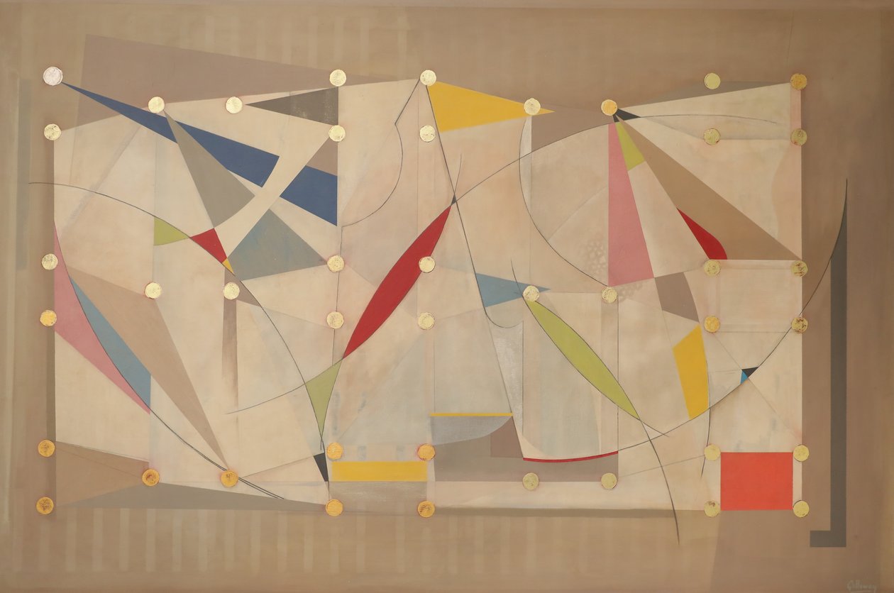 Retrograde 2019 (schilderij) door Jasper Galloway