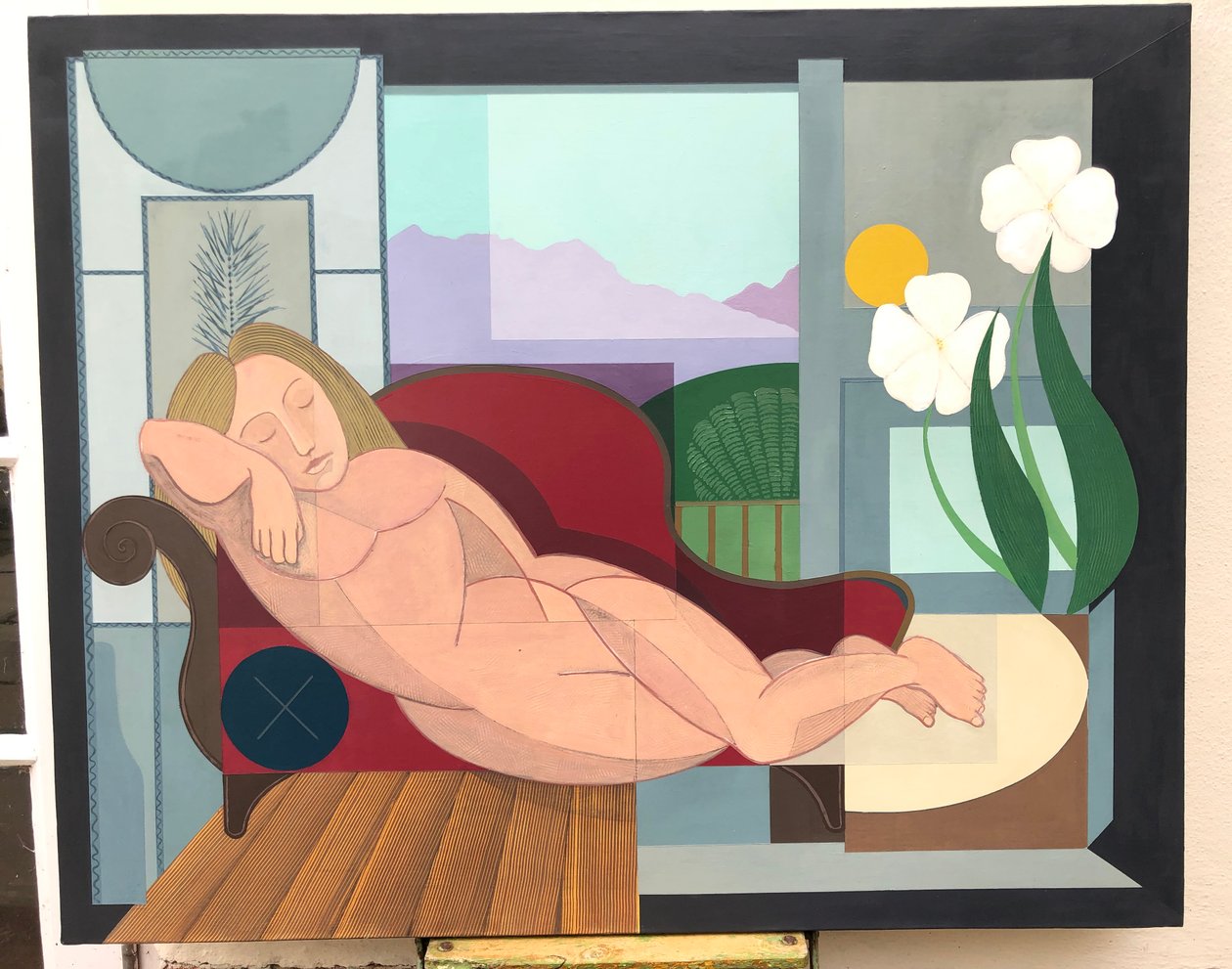 dromen in rust (schilderij) door Jasper Galloway