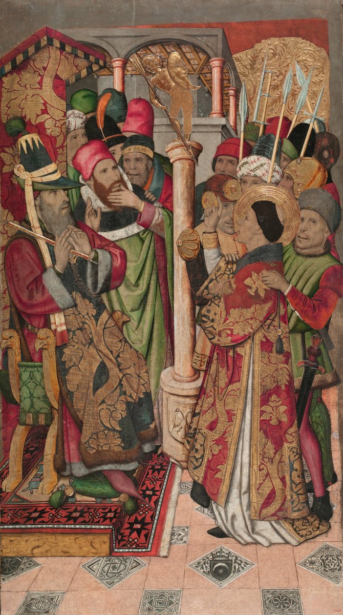 Sint Vincent voor Dacian door Jaume Huguet