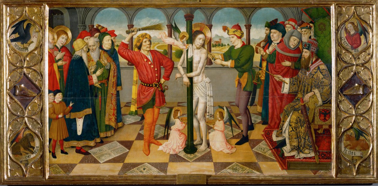 De geseling ... door Jaume Huguet