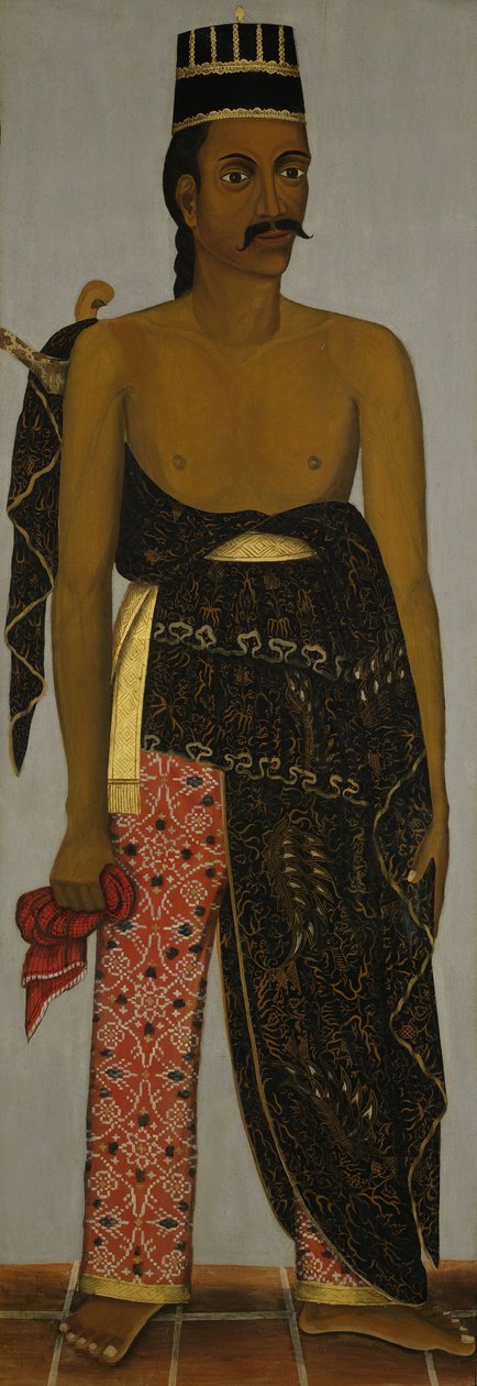 Javaanse hofbeambte, c.1820-70 door Javanese School