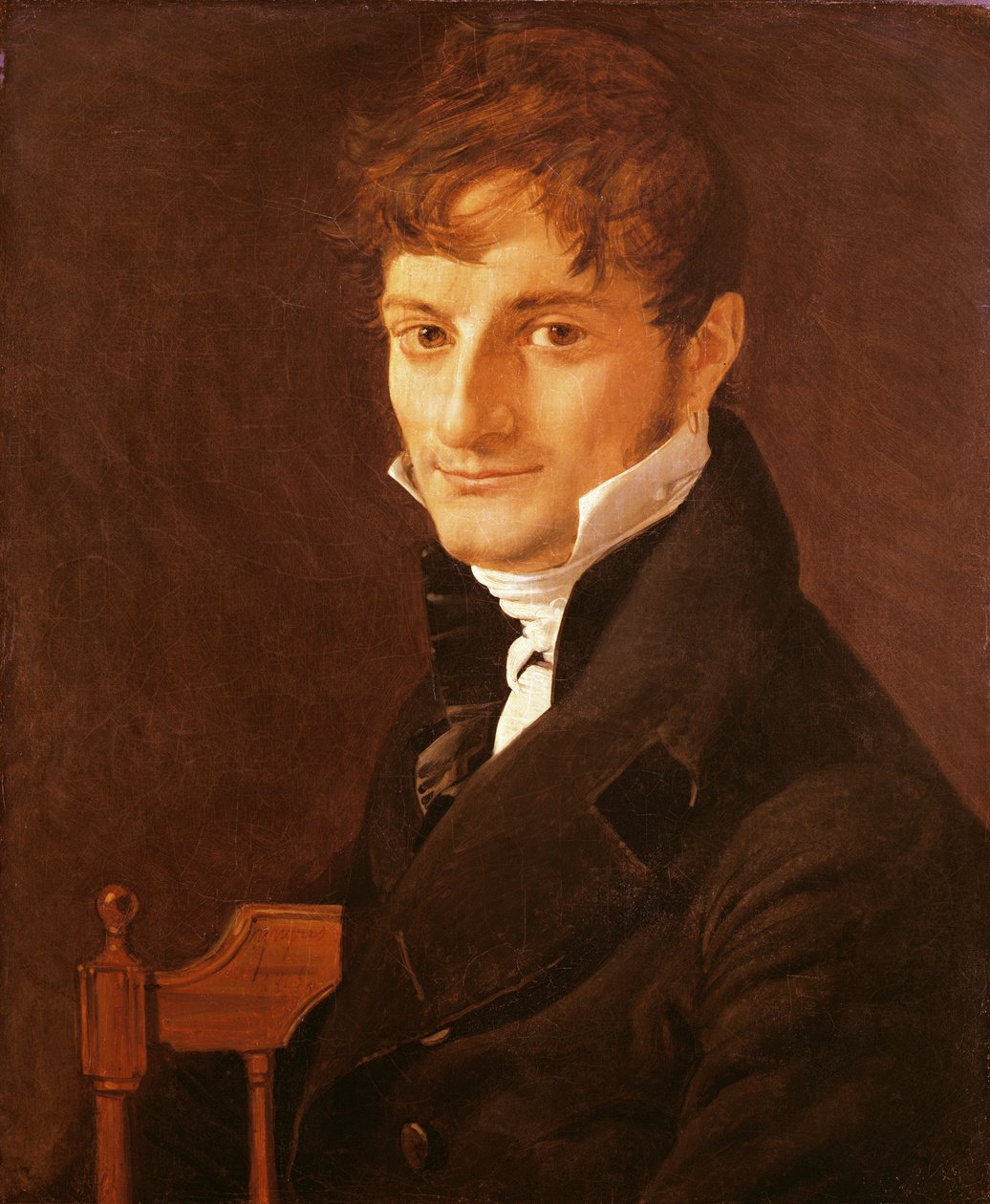 Portret van Belvèze-Foulon, vriend van de kunstenaar, 1805 door Jean Auguste Dominique Ingres
