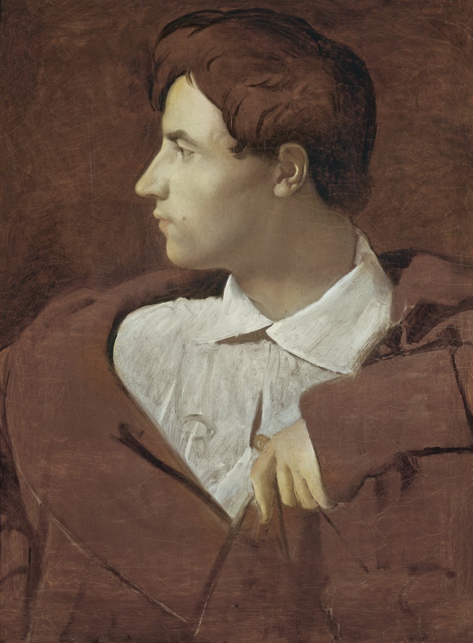 Portret van Jean-Baptiste Desdeban (1781-1833) c.1810 door Jean Auguste Dominique Ingres