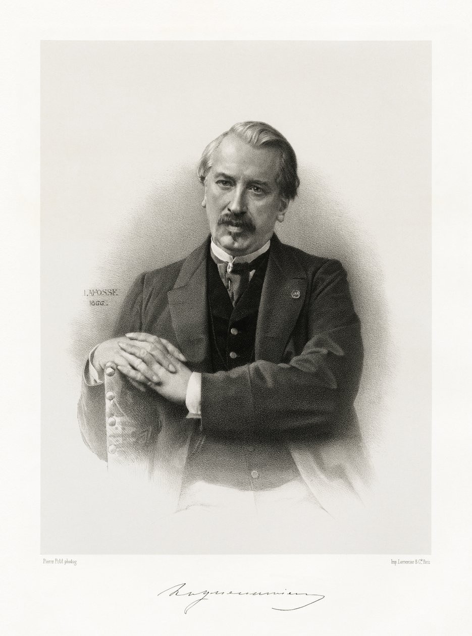 Arthur de La Guéronnière door Jean Baptiste Adolphe Lafosse