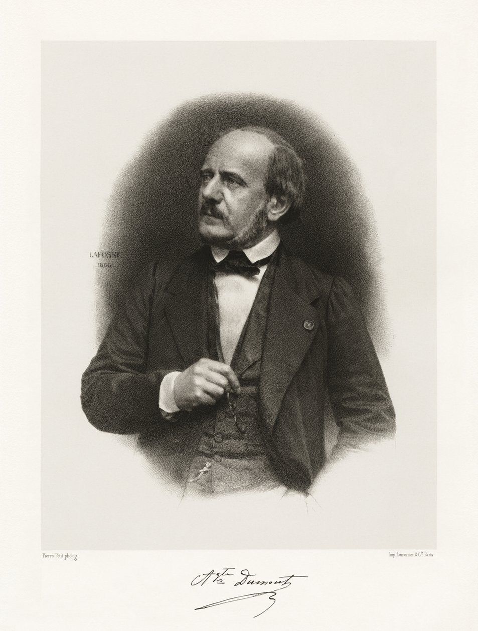 Augustin Alexandre Dumont door Jean Baptiste Adolphe Lafosse